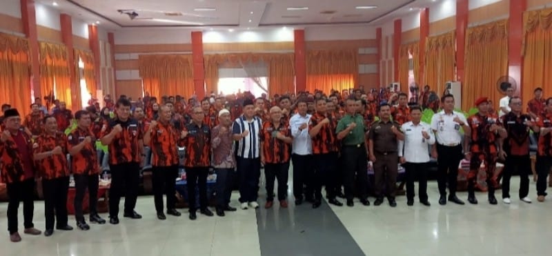 Ketua MPW Anto Rahman Resmi Melantik Ketua MPC Pemuda Pancasila Kabupaten Inhu
